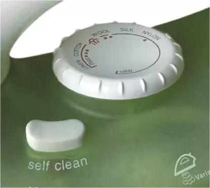 Mellerware SI03 1600 W Steam Iron  (White + Light Green) Mellerware SI03 1600 W Steam Iron  (White + Light Green)